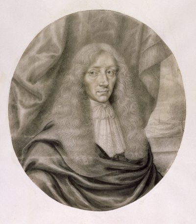 Portrait de Robert Boyle, 17ème siècle - William Faithorne